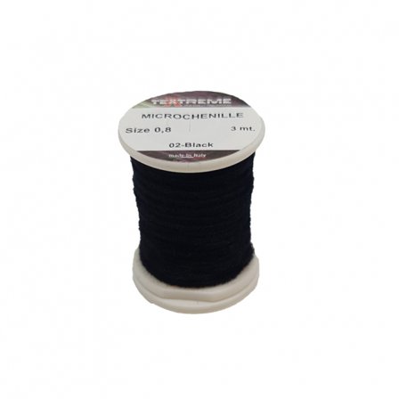 Micro Chenille 0,8mm - Black