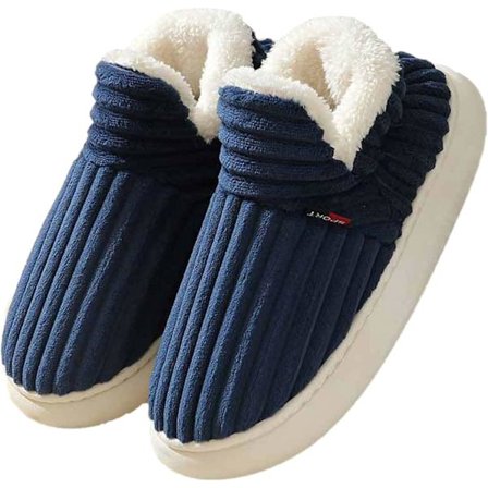 Dames vinter hjemmesko, behagelige varme hjemmesko, dames vinter hjemmesko, indendørs fleeceforet hjemmesko, skridsikre hjemmesko til indendørs og 