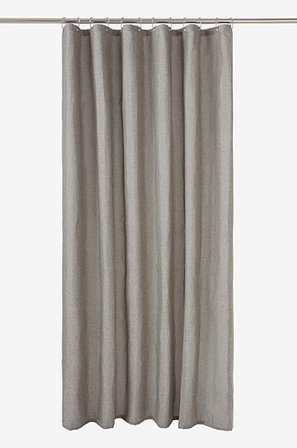 Jotex - Duschdraperi Mörkgrå LOA - Köp Duschdraperier hos Jotex