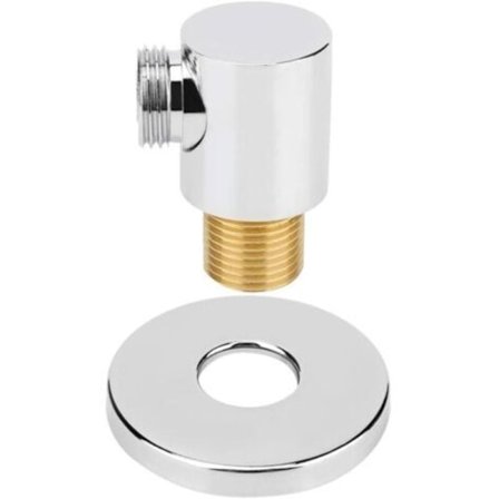 Duschkoppling - Duschslang i koppar Väggmonterad vinkel Badrumstillbehör G1/2 tum