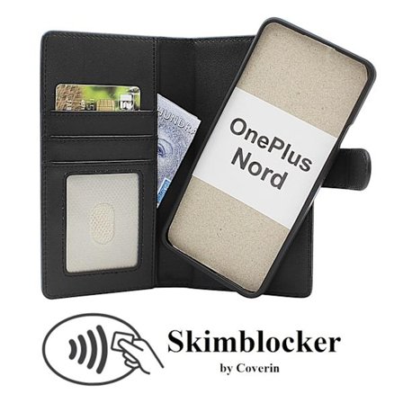 Skimblocker OnePlus Nord Magnet Plånboksfodral