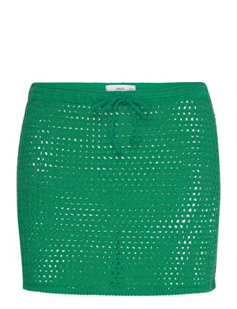 Mango | Crochet Mini Skirt | XL