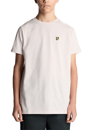 Lyle & Scott Plain T-shirt T-shirts toppar Herr Rosa 164/170