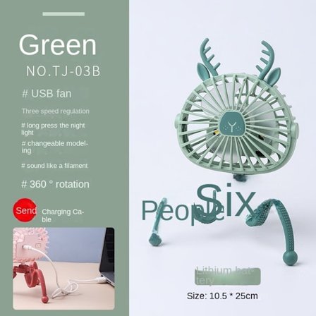 Barnvagnsfläkt Octopus Shape Tripod Clip Fläkt