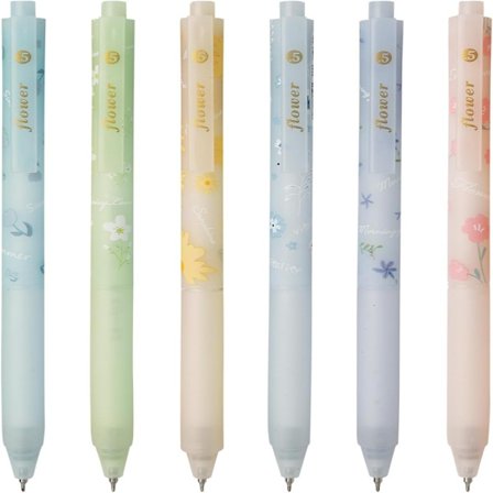 6 STK Søte penner Novelty Penner Novelty Søte blekkpenner