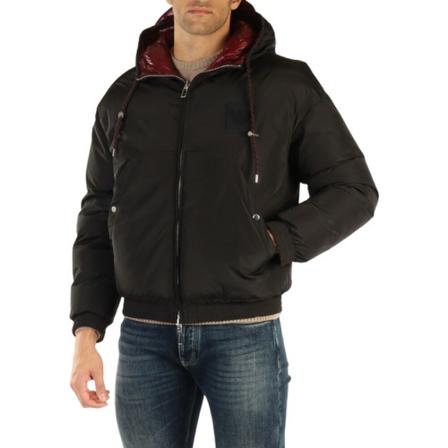 Emporio Armani - Bomberjackor - Svart - Herr - Storlek: S, Herr, Storlek: S
