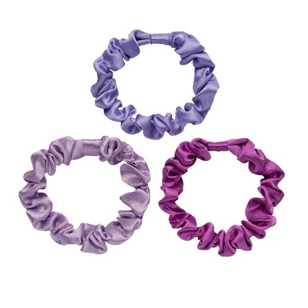 KICKS Beauty Slim Scrunchies Purple 3-pak, Hår, Hårpynt, Scrunchies