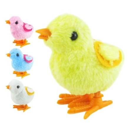 Mekanisk optrækslegetøj til børn - Kylling - 3 stk. - Interessant - Fjederoptræk - Jul