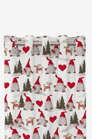 Redlunds - Julelyslengder - Hvit - Maljegardiner - 120X240 - Fra Homeroom