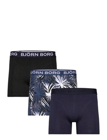 Björn Borg Cotton Stretch Boxer 3P - Black - XL