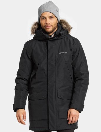 Didriksons Rick Usx Parka 2 - Black - L