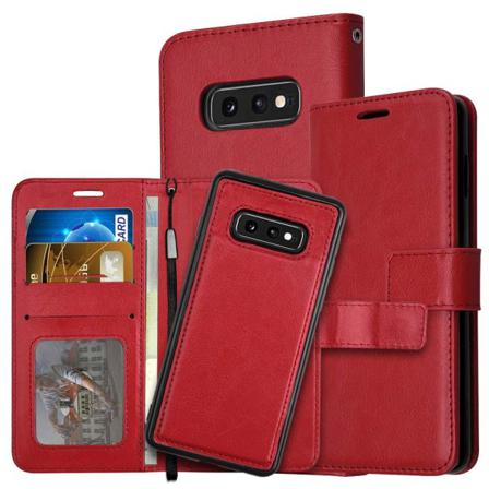 Flovemes Fodral Med Dubbelfunktion Till Samsung Galaxy S10 E Röd