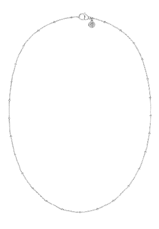 Edblad Beaded Chain Necklace Steel Smycken & klockor Dam Grå ONESIZE