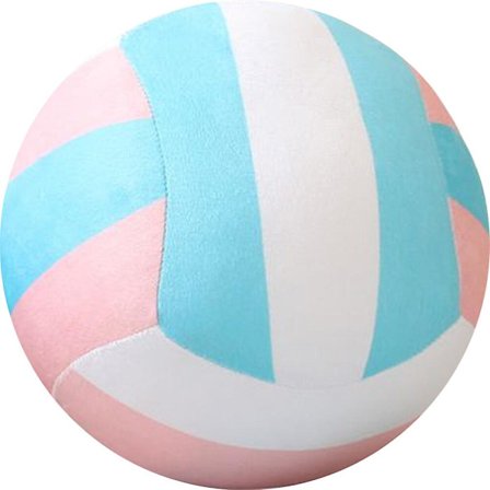 Volleyball-bamse plys volleyball bamse pude plys volleyball bold pude plyslegetøj