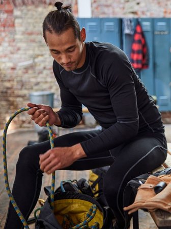 Fristads Unisex Underställ 7416 UE, Svart