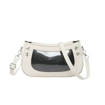 Lille og multifunktionel dametaske, skuldertaske, crossbody taske, sød pigestil taske