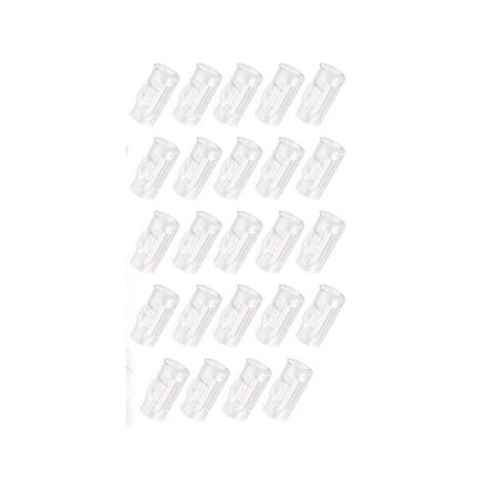 24 gennemsigtige klemmer, madrasklemmer, klemmer til klud