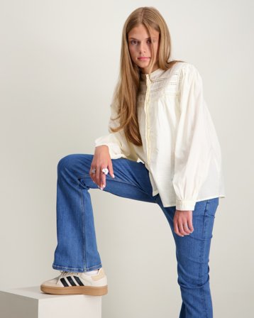 Sofie Schnoor DelilahSY Shirt Cremefarben Tops/Blusen Mädchen - Kids Brand Store