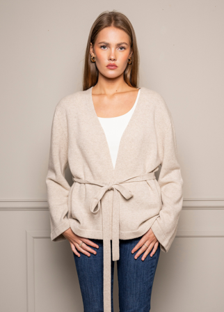 Jenna Cardigan Oatmeal Oatmeal / S