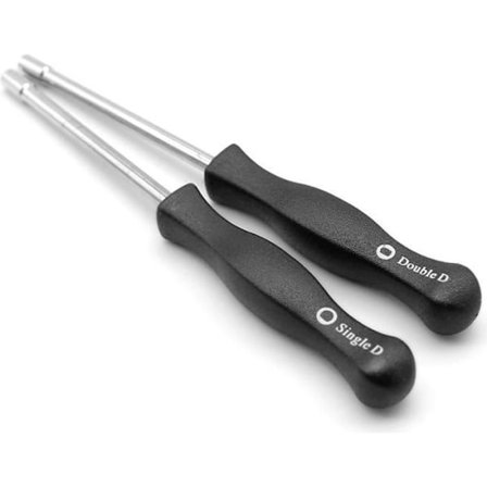 Verktøy for justering av forgasser, kompatibelt med Poulan Husqvarna Zama Weedeater Trimmer Enkelt/Dobbelt D-splints motorsag