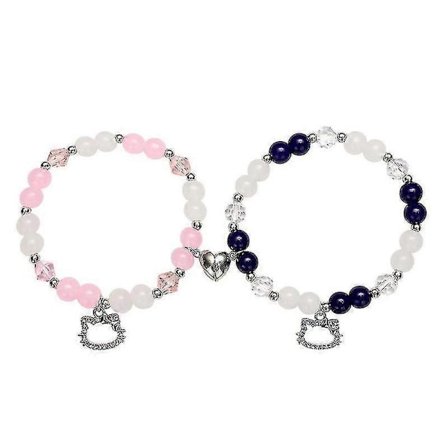 Magnetiske edderkopp- og kattearmbånd for par og venner