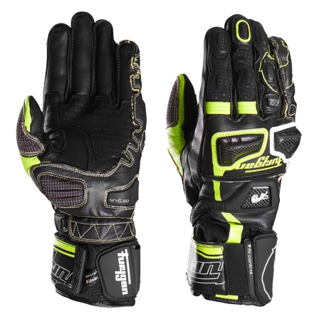 MP-hanskat Furygan Styg20 X Musta/Valkoinen/Keltainen M