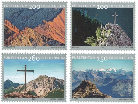 Liechtenstein - Bjergtindernes kors Sepac - Postfrisk sæt 4v