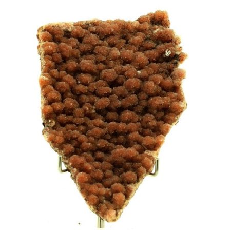 Stenar och mineraler. Hematoid kvarts. 780,0 ct. Entraygues-sur-Truyère, Aveyron, Frankrike.