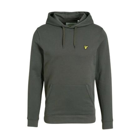 Lyle & Scott Trui- Pullover Hoodie , Grijs , Heren , Maat: M