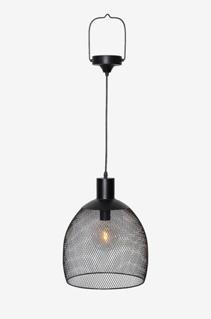 SOLCELLSDEKORATION SUNLIGHT 29x35 cm - Star Trading - Svart - Utebelysning - Från Homeroom