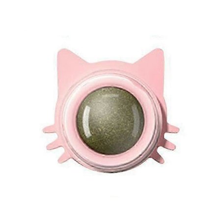 Sjove slikbare katteurtkugler - Atnip-kugler kattelegetøj til snacking, tygning og tandrensning, egnet til små til mellemstore katte, kvalitets 