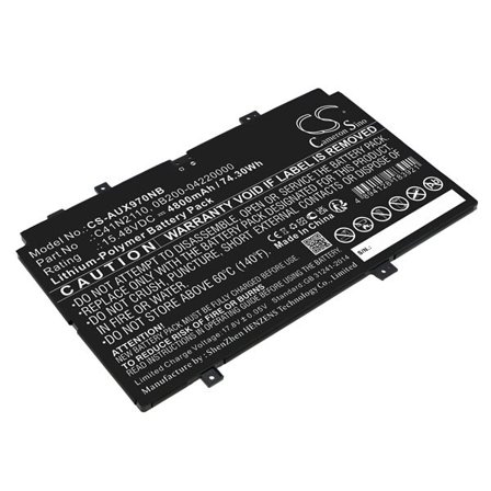 Batteri til bærbar PC for Asus Zenbook 17 Fold OLED, UX9702AA