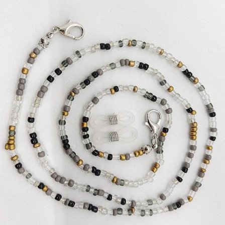 1 st pärlglasögon Kedjeglasögonrem 5 5