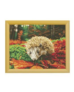 Crystal Art Canvasbild Igel