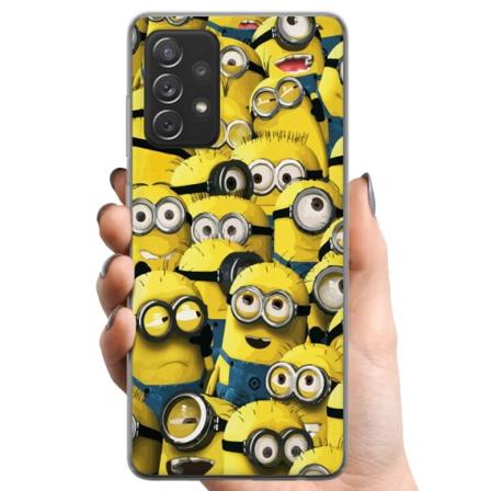 Samsung Galaxy A52 5G TPU Matkapuhelimen kuori Minions