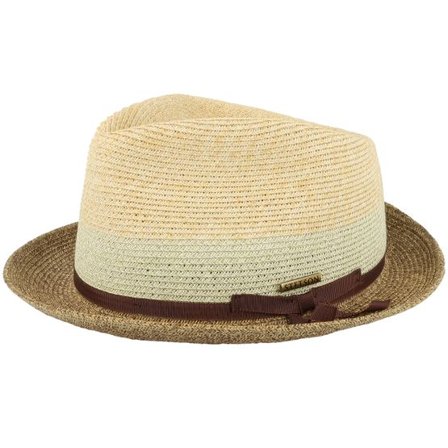 Stetson - Beige straw Hatt - Player Toyo Beige/Brown Straw Hat @ Hatstore