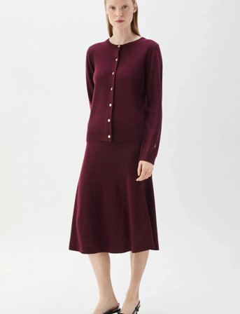 BUSNEL Kee Cardigan - Red - 40