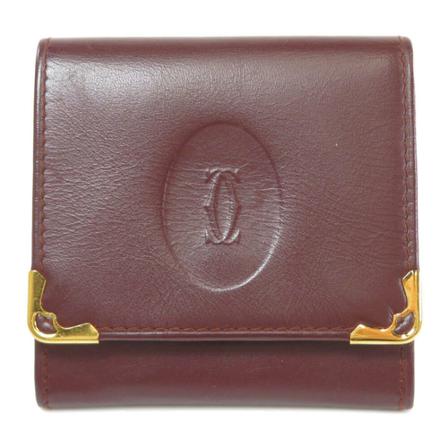 Cartier Vintage, Wallets Cardholders Rood, Dames, Maat:ONE Size
