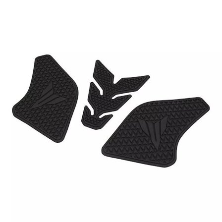 Uudet 2023 2022 YAMAHA MT07 MT-07 MT 07 -lisävarusteet, liukumattomat sivupolttoainesäiliön tarrat, vedenpitävä pehmuste, kumitarra polvelle ja 