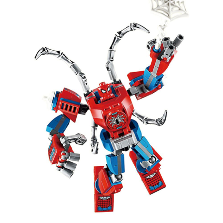 12 Cm Avengers Spider-man Monterade Byggklossleksaker