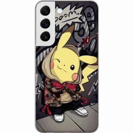 Samsung Galaxy S22+ 5g Genomskinligt Skal Pokemon