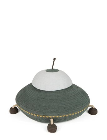 Lorena Canals Basket Ufo - Khaki green - 62X 62X 40CM