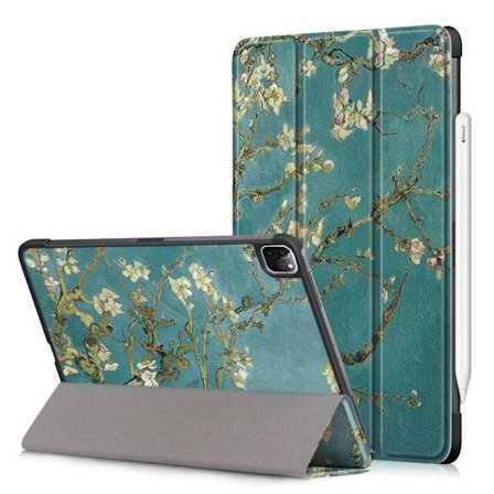 Apple iPad Pro 11 (2020) Slim fit tri-fold fodral - Peach Blossom
