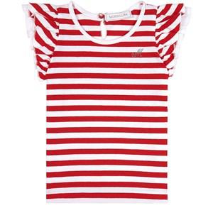 Monnalisa White Stripe Jersey Top 18 months - Tops - 18 months - White