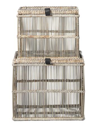 Norah Basket Set Home Storage Storage Baskets Multi/mønstret Lene Bjerre