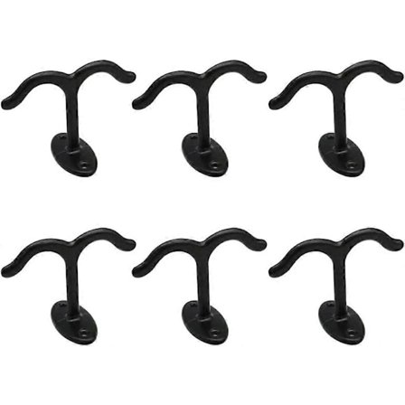 Dubbla Klädkrokar Zinklegering Tak Krokar Hängande Handduk Kläder för