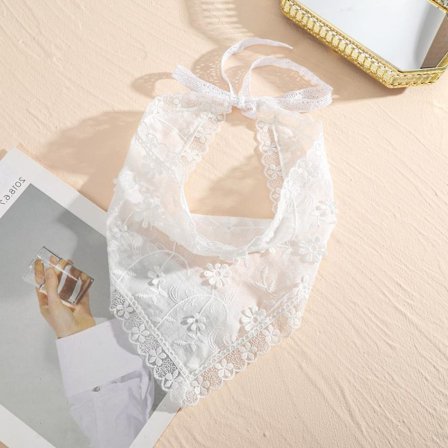 Blonde Trekant Hår Wrap tørklæde 1 1