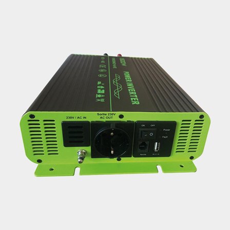 Inverter / vekselretter 1852-Marine, ren sinuskurve, 12 V - 230 V, 1500 W