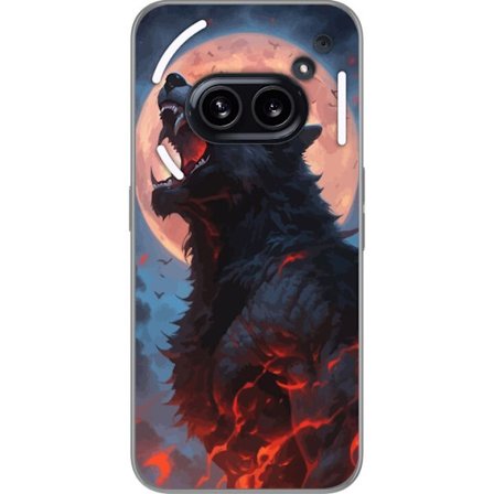 Mobilskal till Nothing Phone (2a) Plus med Ylande varg