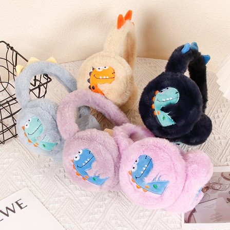 Varme ørevarmere til drenge og piger, vinter ørevarmere til børn, ørevarmere til koldt vejr (Navy Blå)